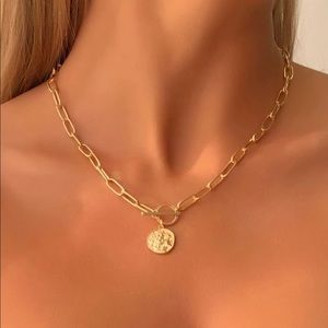 ✨Gold Coin Necklace (Boutique)